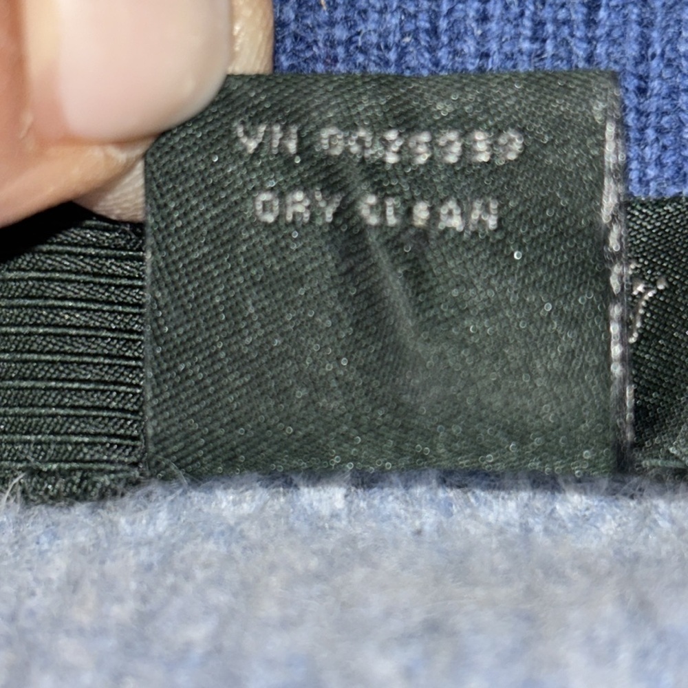 Vintage Marshall Field men’s 3ply amazing cashmere 1/4 zip sweater XXL - Picture 6 of 7